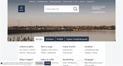 Desktop Screenshot of frederikssund.dk